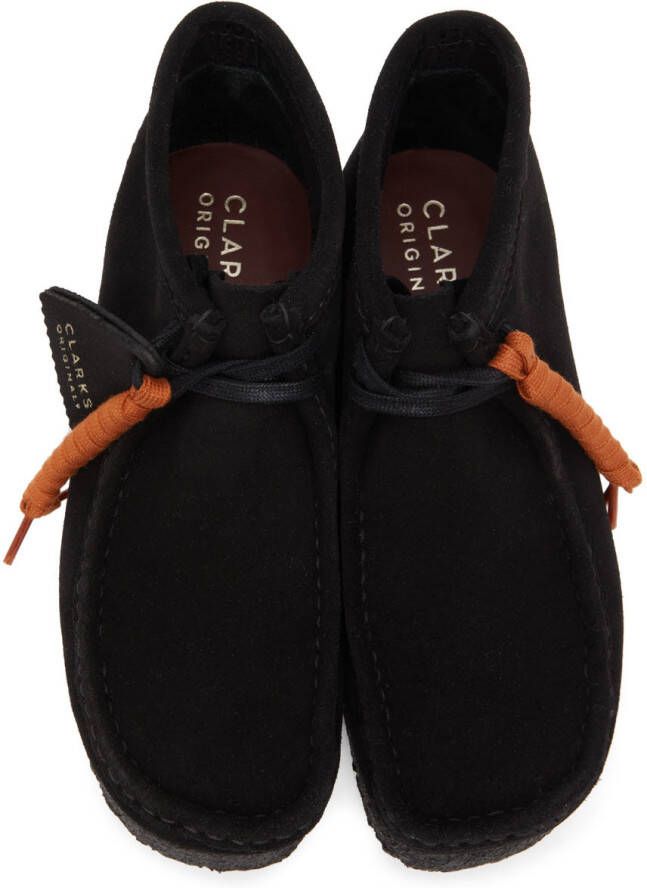 Clarks Originals Black Wallabee Boots