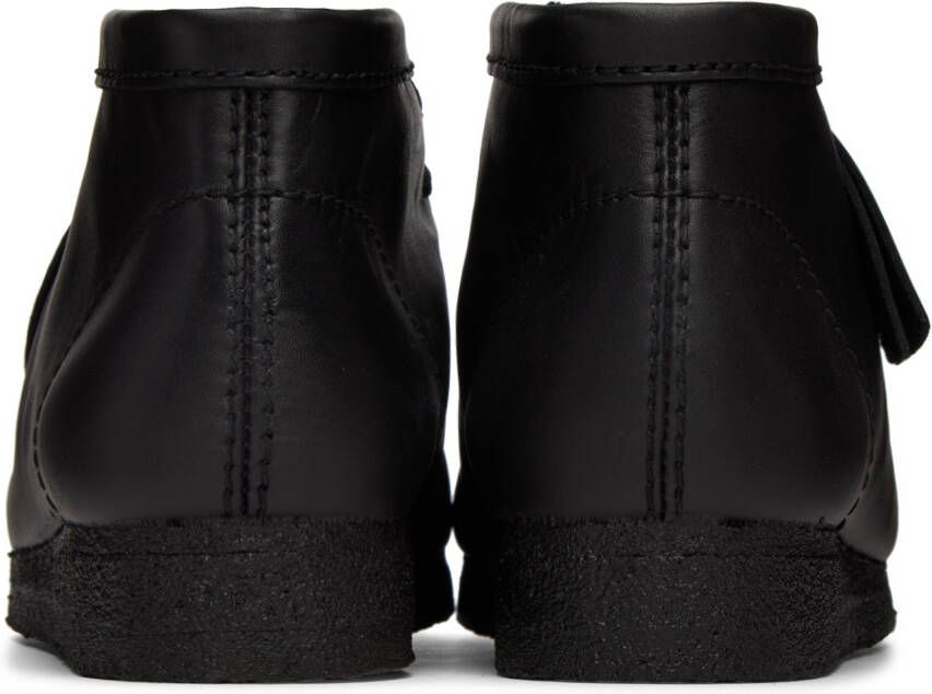 Clarks Originals Black Wallabee Desert Boots