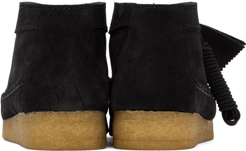 Clarks Originals Black Weaver Desert Boots
