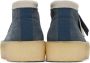 Clarks Originals Blue Wallabee Cup Desert Boots - Thumbnail 2