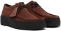 Clarks Originals Brown Wallabee Cup Oxfords - Thumbnail 4
