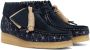 Clarks Originals Navy Wallabee Ankle Boots - Thumbnail 4