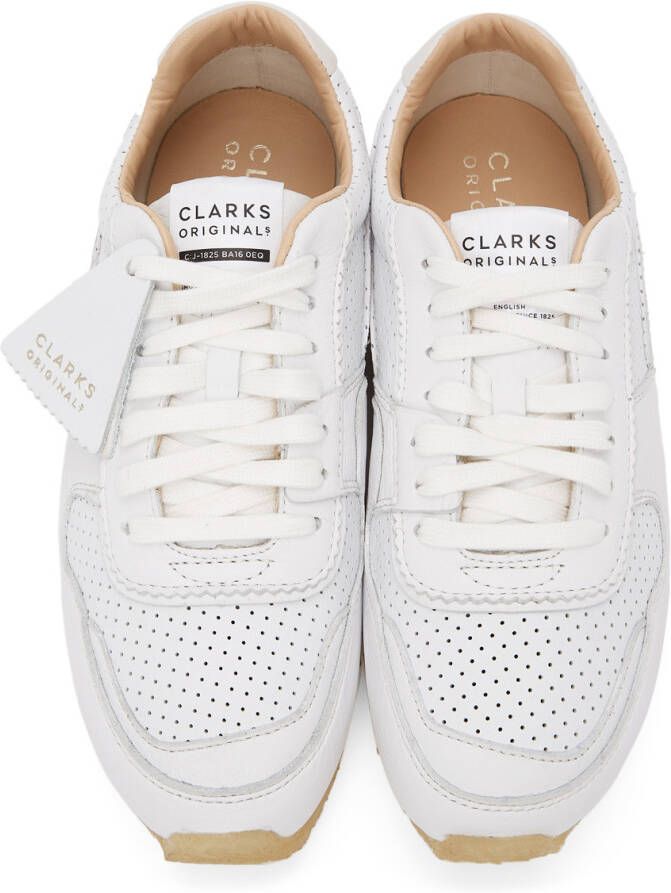 Clarks Originals White Tor Run Sneakers