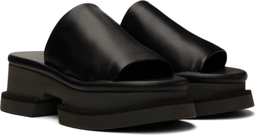 Clergerie Black Faith Sandals