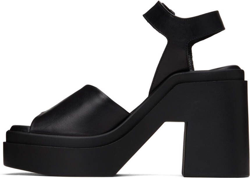 Clergerie Black Nelio Heeled Sandals