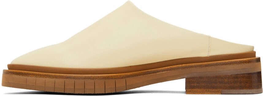 Clergerie Off-White Bosco Slip-On Loafers