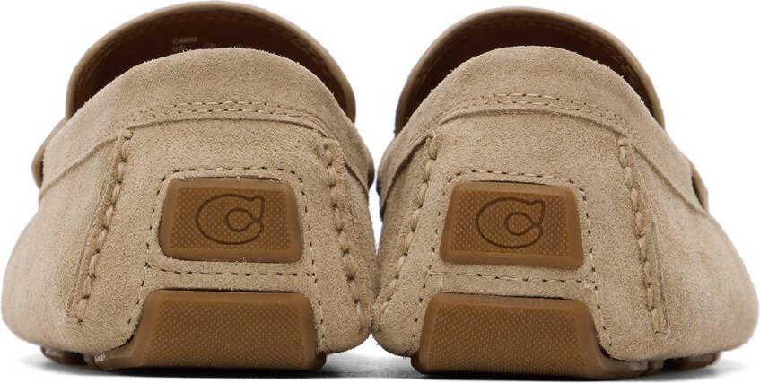 Coach 1941 Beige Coin Loafers