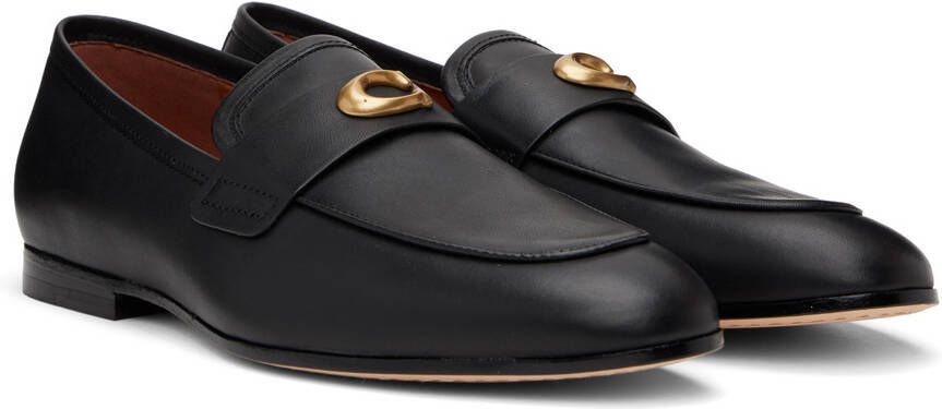 Coach 1941 Black Sculpted Loafers