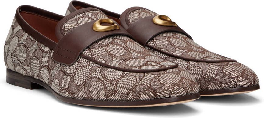 Coach 1941 Brown Sculpted Loafers