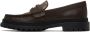 Coach 1941 Brown Signature Coin Loafers - Thumbnail 3