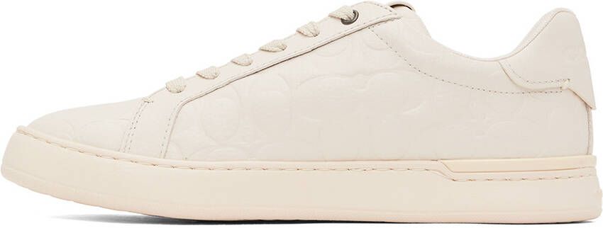 Coach 1941 Off-White Lowline Signature Sneakers