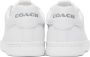 Coach 1941 White Lowline Low-Top Sneakers - Thumbnail 2