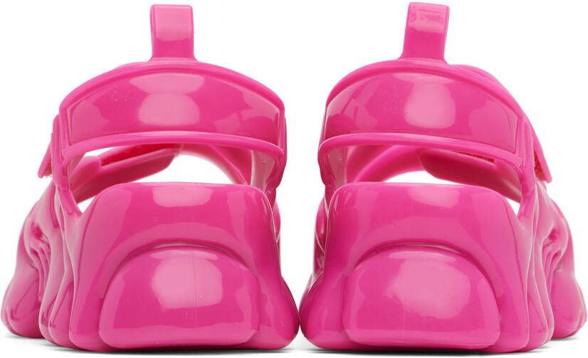 Collina Strada Pink Melissa Edition Puff Sandals