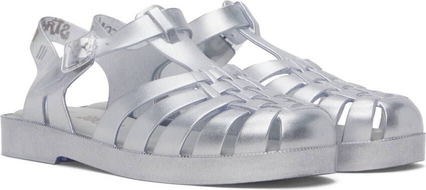 Collina Strada Silver Melissa Edition Possession Sandals