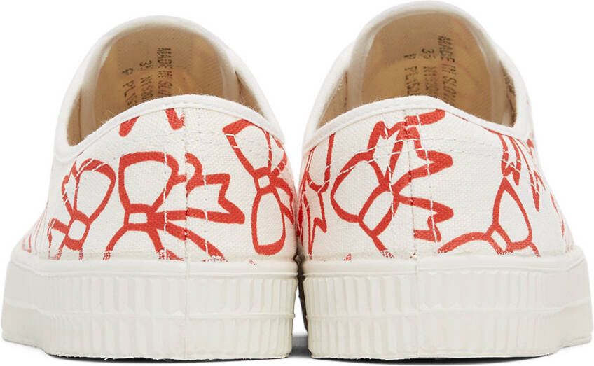 Comme des Garçons Girl Off-White Novesta Edition Ribbon Sneakers