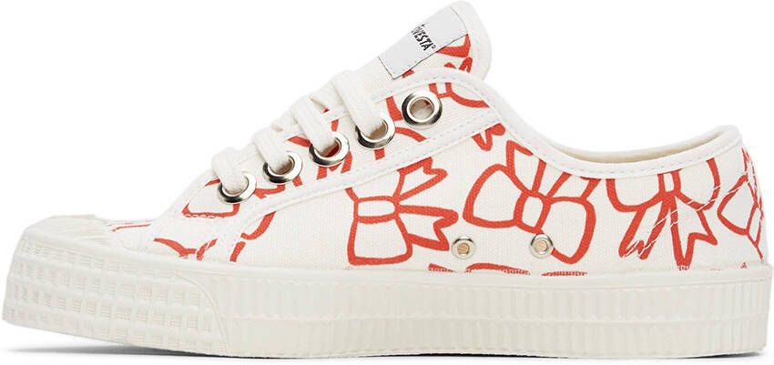 Comme des Garçons Girl Off-White Novesta Edition Ribbon Sneakers