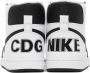 Comme des Garçons Homme Plus Black & White Nike Edition Terminator High Sneakers - Thumbnail 2
