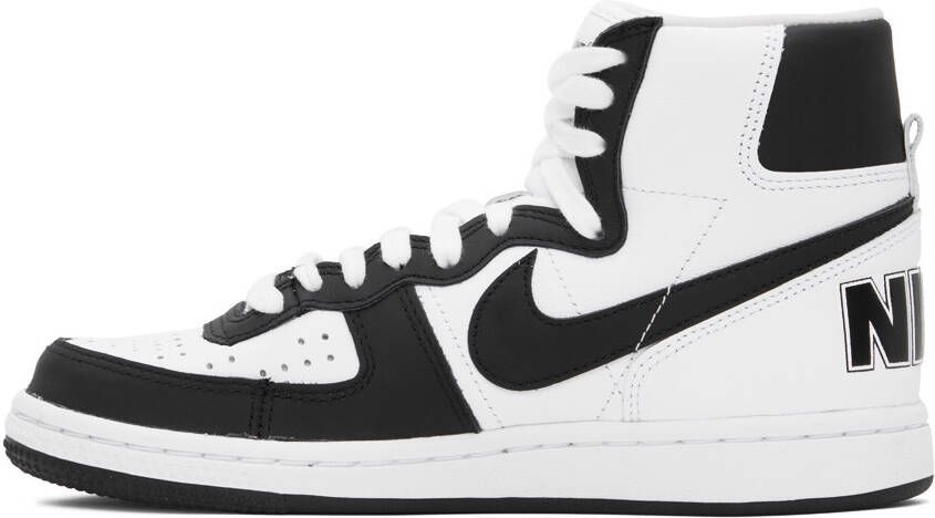 Comme des Garçons Homme Plus Black & White Nike Edition Terminator High Sneakers
