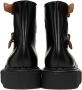 Comme des Garçons Homme Plus Black George Cox & John Moore Edition Double Strap Boots - Thumbnail 2