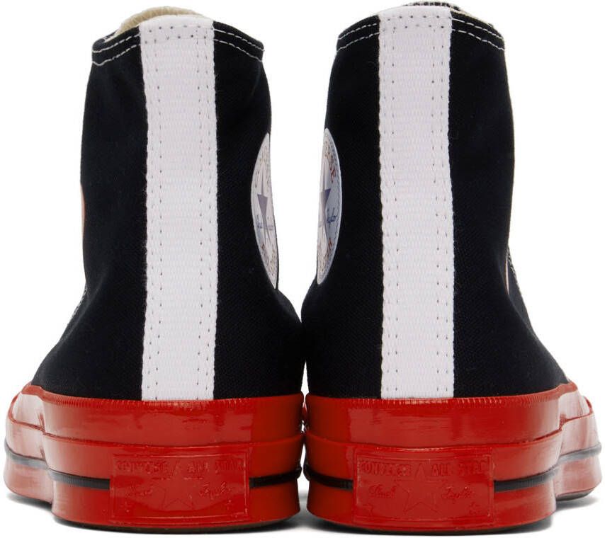 Comme des Garçons Play Black & Red Converse Edition PLAY Sneakers