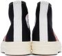 Comme des Garçons Play Black & White Converse Edition PLAY Chuck 70 High Top Sneakers - Thumbnail 13