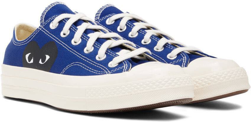 Comme des Garçons Play Blue Converse Edition Chuck 70 Sneakers