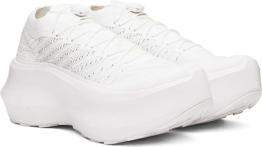 Comme des Garçons White Salomon Edition Pulsar Sneakers