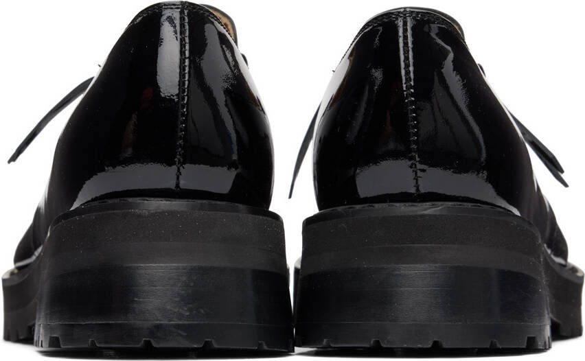 COMME SE-A SSENSE Exclusive Black Freed Loafers
