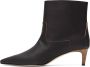 COMME SE-A SSENSE Exclusive Black Luxe Western Boots - Thumbnail 3