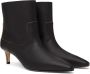 COMME SE-A SSENSE Exclusive Black Luxe Western Boots - Thumbnail 4