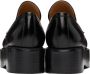COMME SE-A SSENSE Exclusive Black Platform Loafers - Thumbnail 2