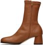 COMME SE-A SSENSE Exclusive Brown Basique Boots - Thumbnail 3