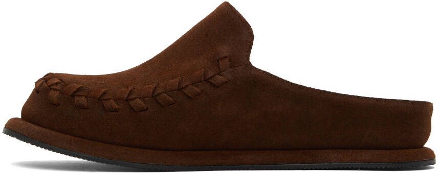 COMME SE-A SSENSE Exclusive Brown Freed Loafers