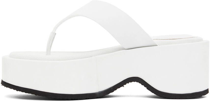 COMME SE-A SSENSE Exclusive Grey Joy Sandals