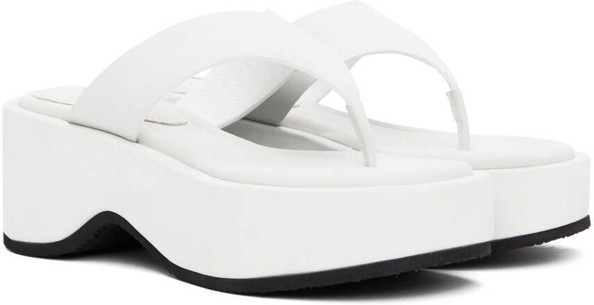 COMME SE-A SSENSE Exclusive Grey Joy Sandals