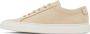 Common Projects Beige Achilles Low Sneakers - Thumbnail 3