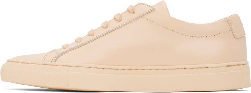 Common Projects Beige Achilles Low Sneakers