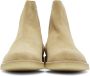 Common Projects Beige Suede Chelsea Boots - Thumbnail 2