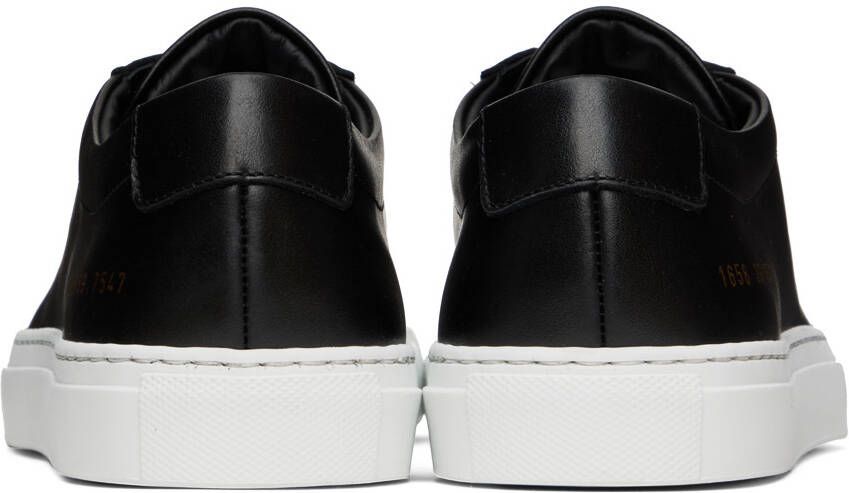 Common Projects Black Achilles Low Sneakers