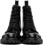 Common Projects Black Combat Boots - Thumbnail 2