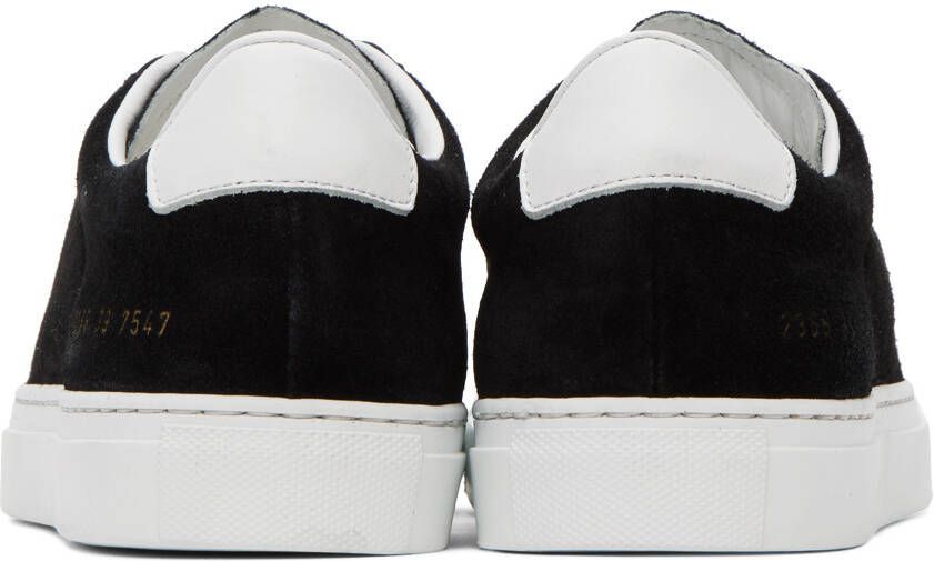 Common Projects Black Retro Low Sneakers