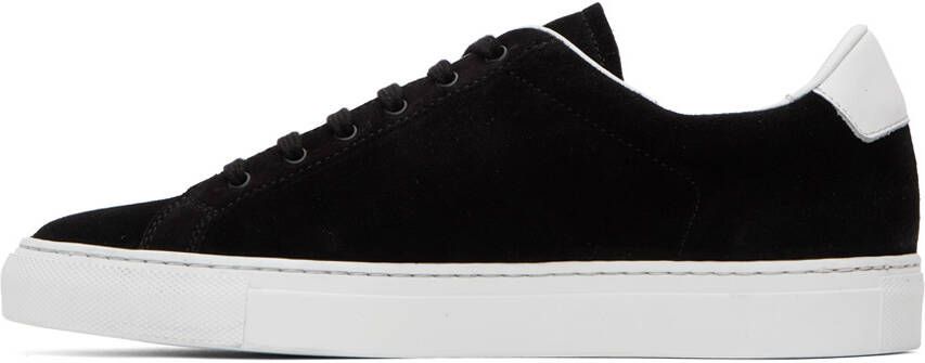 Common Projects Black Retro Low Sneakers