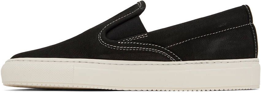 Common Projects Black Slip-On Sneakers