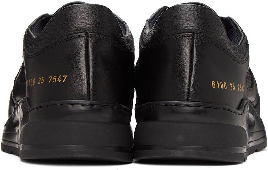 Common Projects Black Track Technical Sneakers