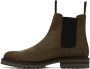 Common Projects Brown Winter Chelsea Boots - Thumbnail 3
