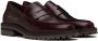 Common Projects Burgundy Leather Loafers - Thumbnail 4