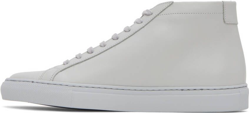 Common Projects Gray Achilles Mid Sneakers
