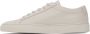 Common Projects Gray Original Achilles Low Sneakers - Thumbnail 3