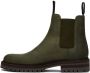 Common Projects Green Kenia Chelsea Boots - Thumbnail 3