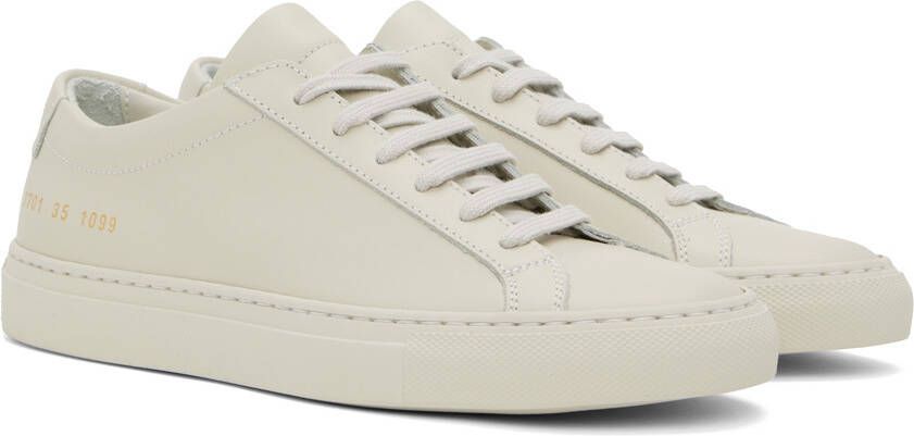 Common Projects Off-White Achilles Low Sneakers